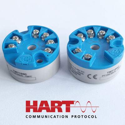 Pt100 HART Head Mounted Temperature Transmitter TMT192C Field Communication