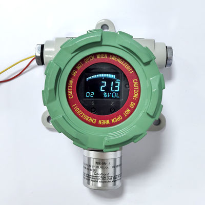 良い値段 固定酸素と炭素一酸化物検出器 4-20ma ディスプレイ付き 有毒ガス漏れ検出器 オンライン