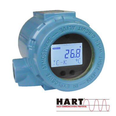 ราคาดี ตัวส่งสัญญาณอุณหภูมิที่ติดตั้งแบบฟิลด์แบบกำหนดเองพร้อมอินพุต RTD TC ออนไลน์