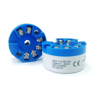 Good price Universal Input Industrial 2 Wire Temperature Transmitter Head Mounted 4 To 20mA online