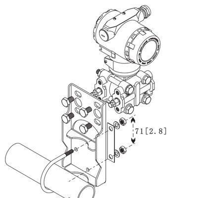 Good price High Accuracy Industrial Pressure Transmitters With HART Protocol OEM Customized online